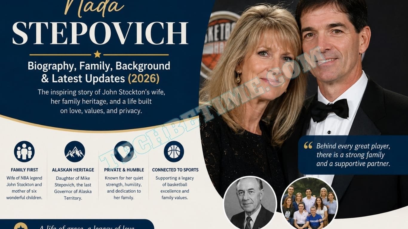 Nada Stepovich with John Stockton biography 2026