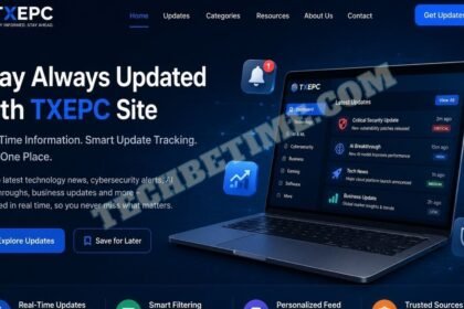 TXEPC site dashboard showing real-time technology updates