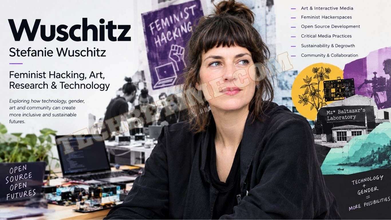 Stefanie Wuschitz artist and researcher exploring feminist hacking, art, and technology