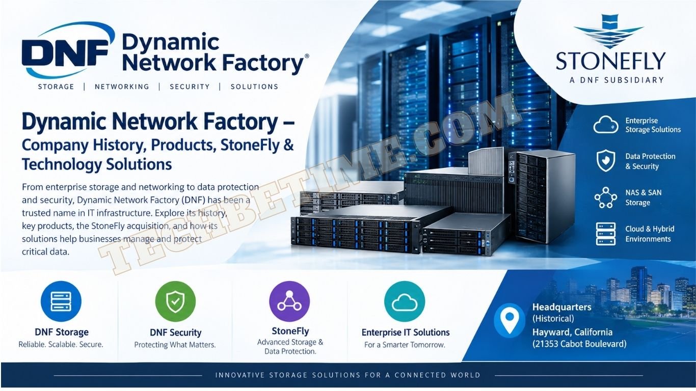 Dynamic Network Factory enterprise storage, NAS, SAN, RAID, and StoneFly technology solutions.